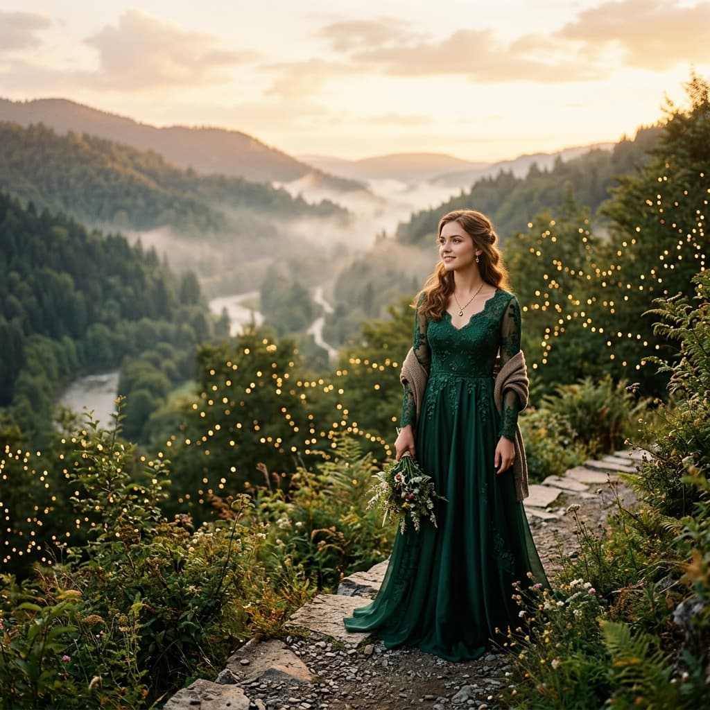 Sample output for Cinematic Dreamy Portrait